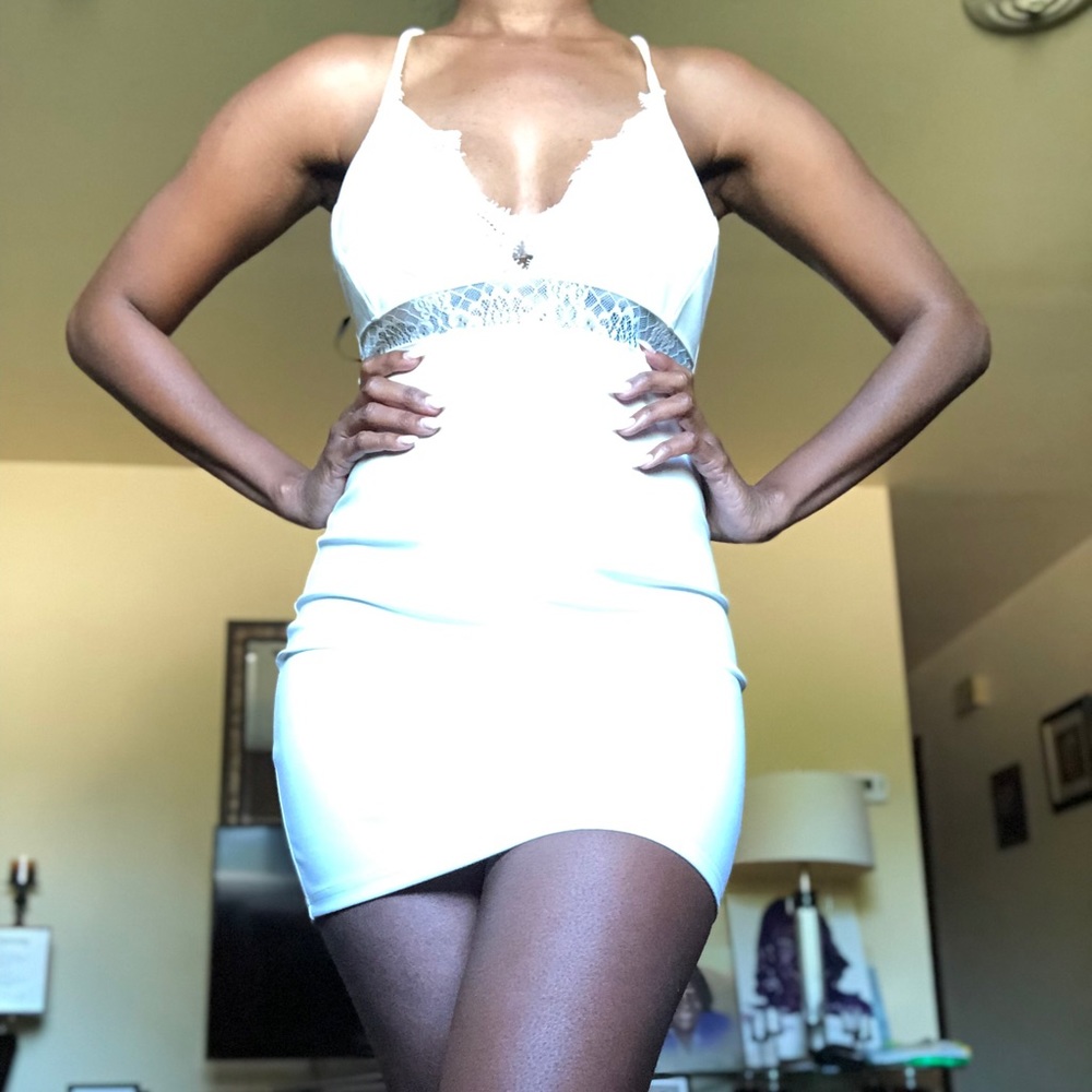 White Mini Dress